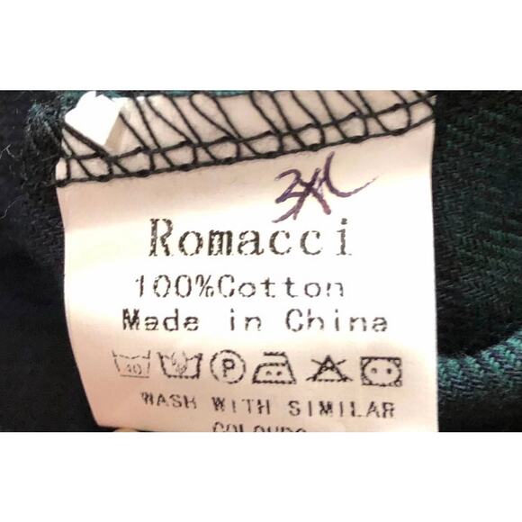 CJ Banks women's print cardigan, Romacci plaid flannel, Chico's tank size 3x - Picture 11 of 11